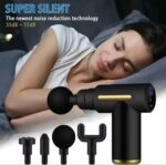 Mini LED Percussion Massage Gun - USB Deep Tissue Therapy for Neck Back & Body Portable Muscle Recovery Tool with 3 Speeds - Image 3